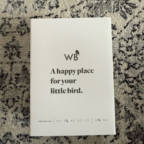 WildBird Alethe Floral Brown ring sling - Picture 3 of 6